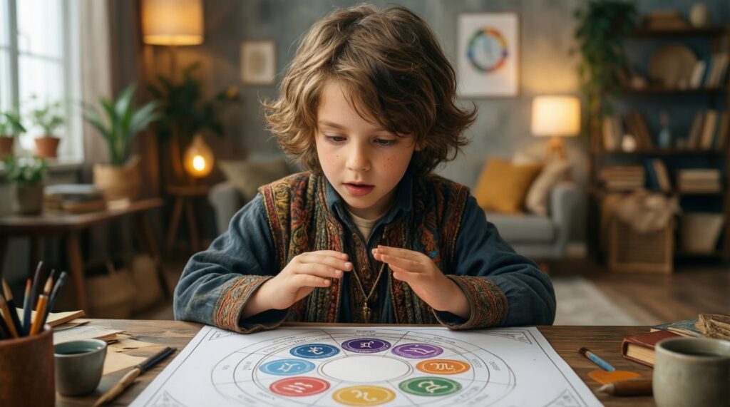 Как подобрать хобби ребенку по натальной карте: мягко и без давления - иллюстрация
