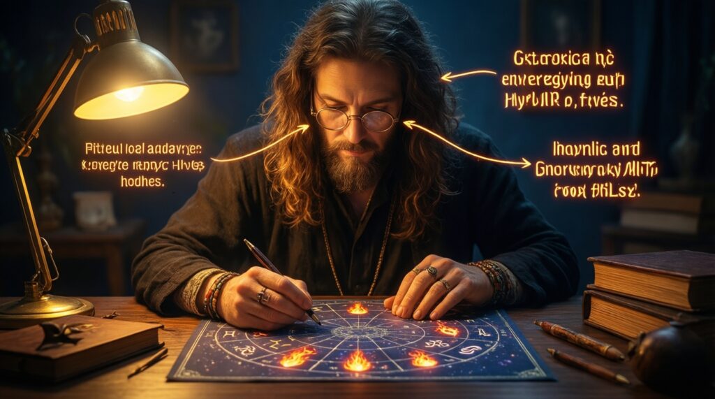 Как выбрать хобби по своей натальной карте: подсказки по стихиям и домам - иллюстрация