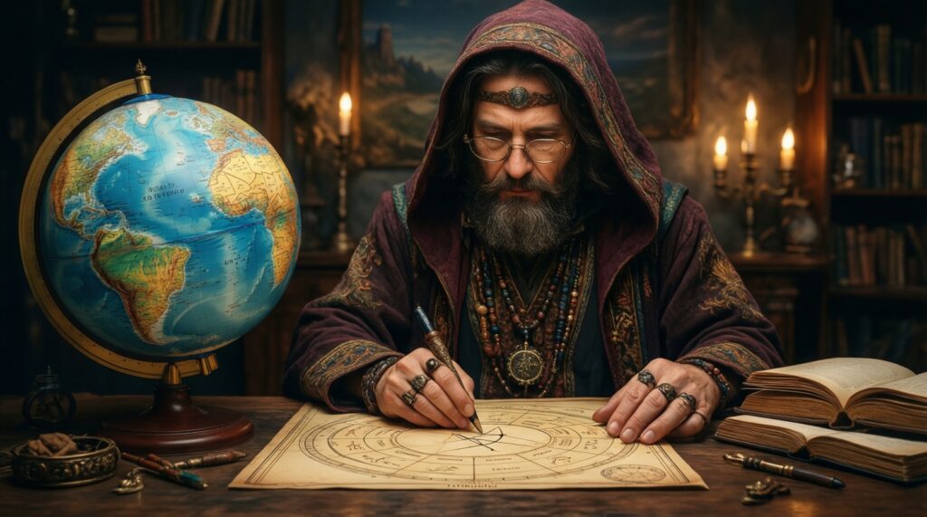 Астрология для любителей путешествий: куда тянет по карте и как планировать поездки - иллюстрация