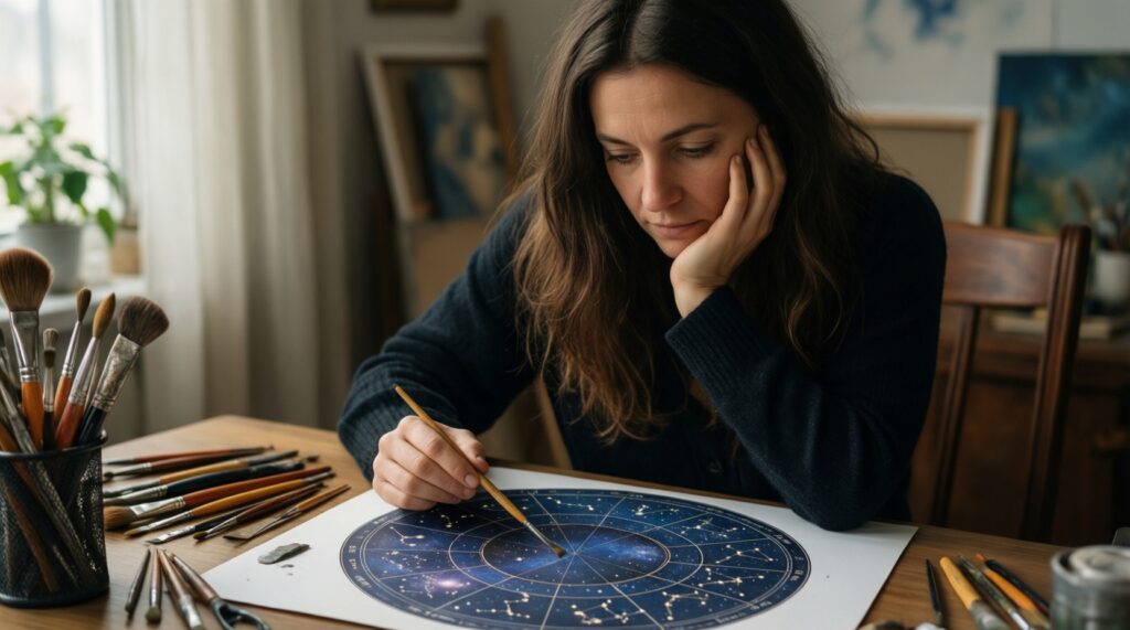 Венера и эстетика: творческие хобби через призму Венеры в знаке и доме - иллюстрация