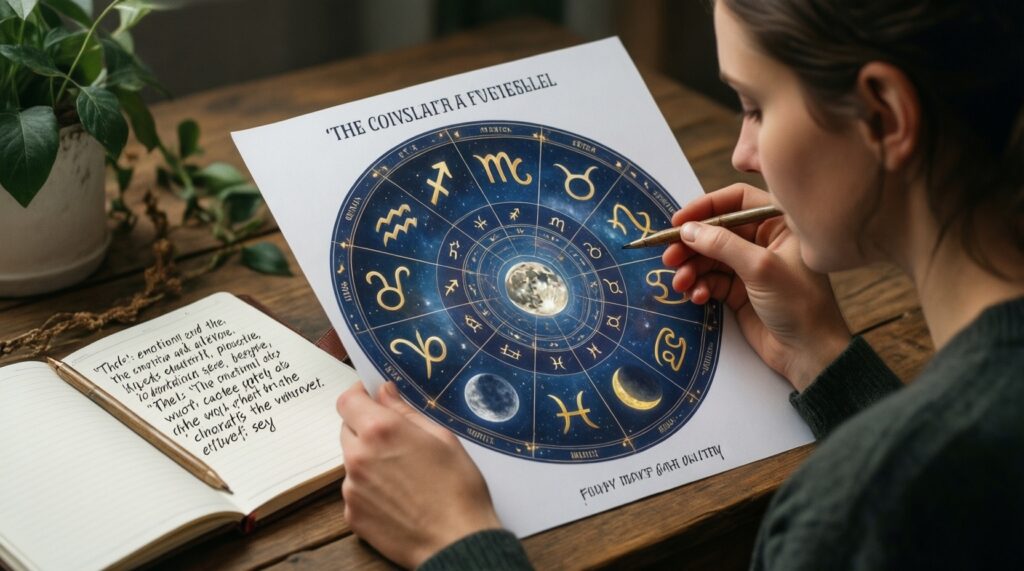 Астрология как способ саморефлексии: вопросы к карте, которые меняют мышление - иллюстрация