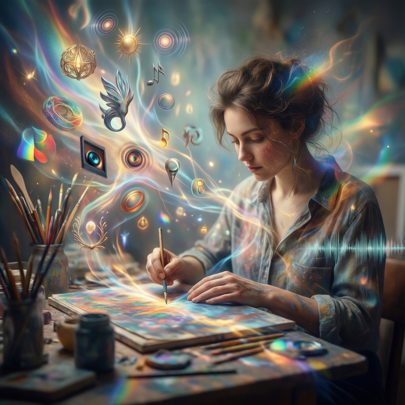 Нептун и вдохновение: как найти творческий поток в искусстве и медитации