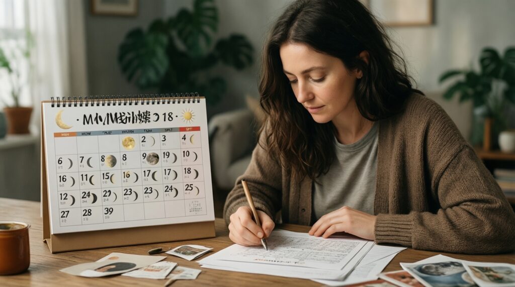 Хобби по Луне: как лунные фазы влияют на мотивацию и интересы - иллюстрация