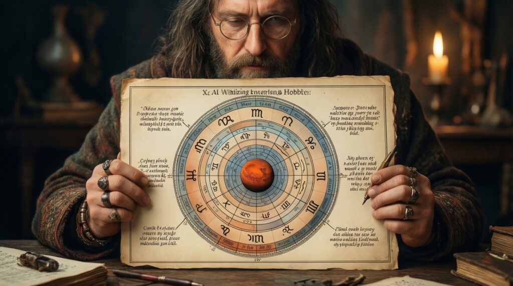 Марс в натальной карте: какие хобби дают энергию и драйв - иллюстрация