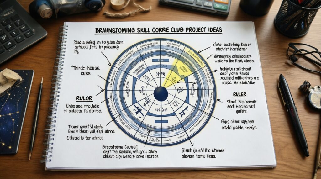 Хобби по домам натальной карты: где искать подсказки о талантах - иллюстрация