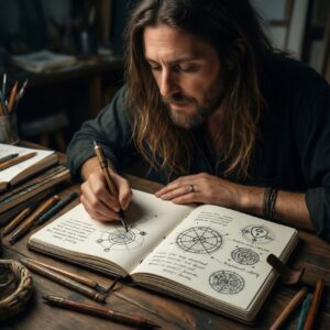 Астрология и творчество: как вести арт-дневник транзитов и настроений