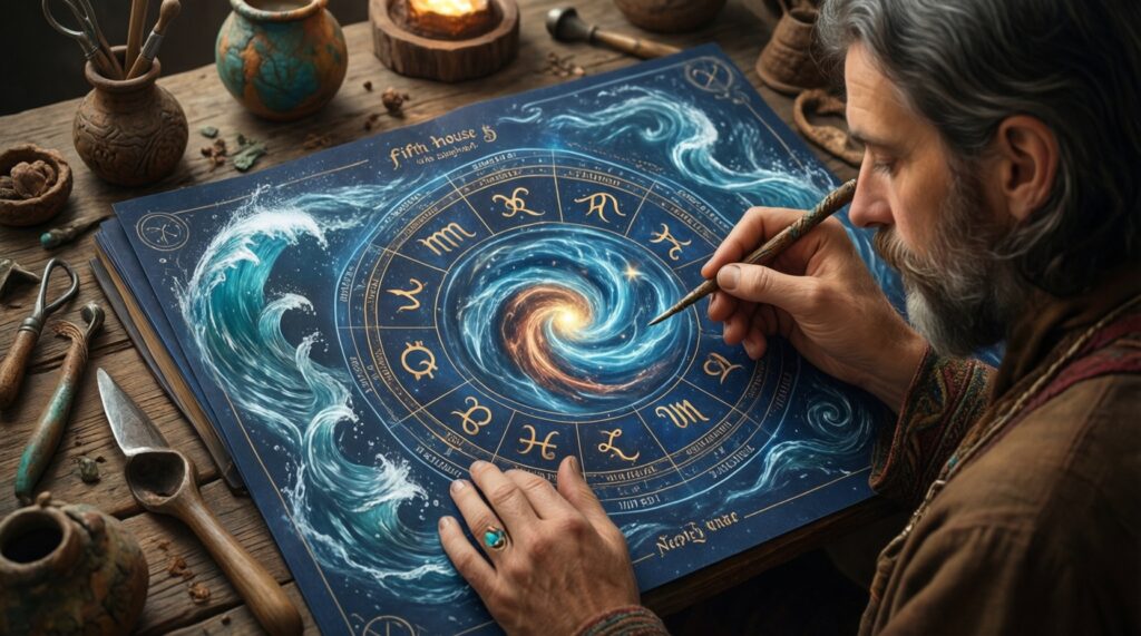 Как выбрать хобби по вашей натальной карте: стихии, дома и планеты - иллюстрация