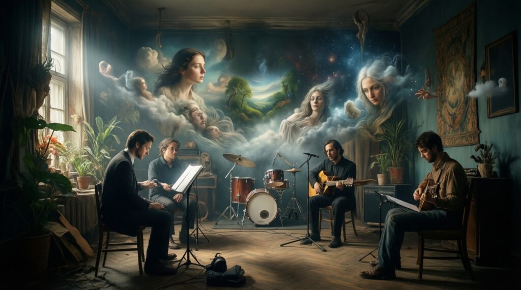 Нептун и творчество: музыка, кино, фото, медитации и вдохновение - иллюстрация