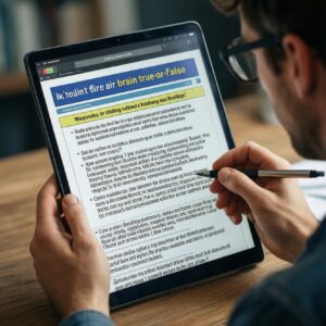 Пройти тест «правда или ложь» про мозг онлайн и отличать научные факты от мифов