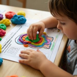 Пластилиновые коврики playdough mats скачать и распечатать для подготовки руки к письму